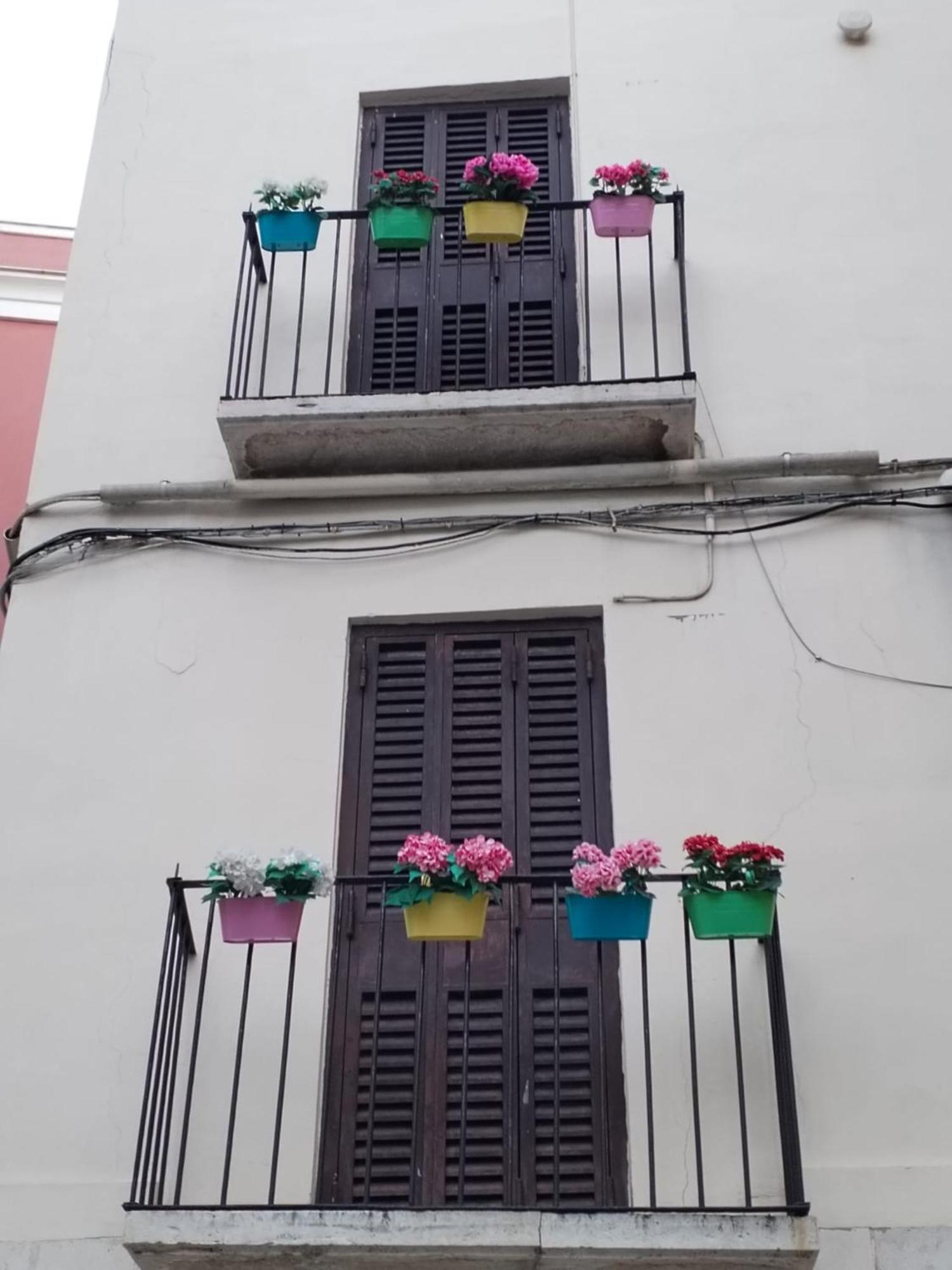 La Palazzina Dei Fiori Villa Bari Bagian luar foto